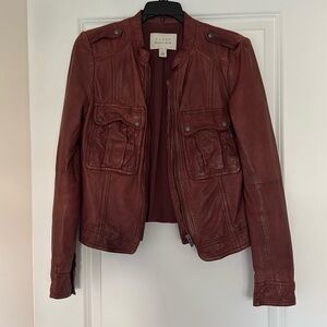 HINGE leather jacket